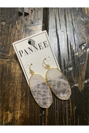 Gold wrapped semi-precious stone
