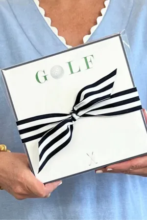 Golf 8.5"x8.5" Slab Notepad