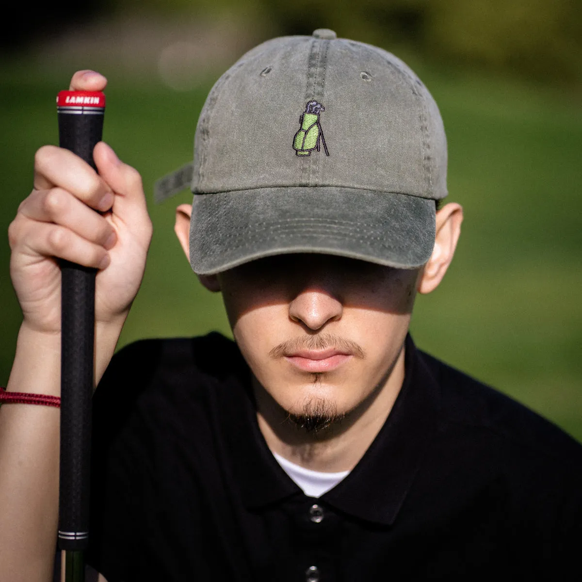 Golf Bag Embroidered Dad Hat