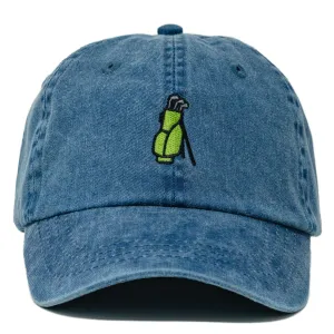 Golf Bag Embroidered Dad Hat