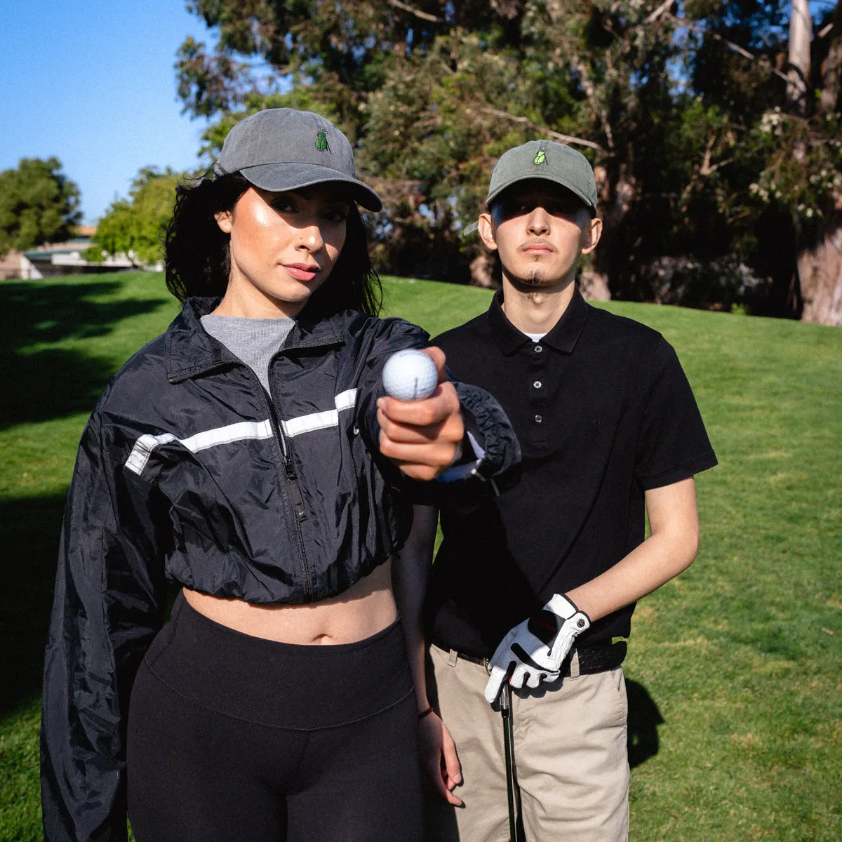 Golf Bag Embroidered Dad Hat