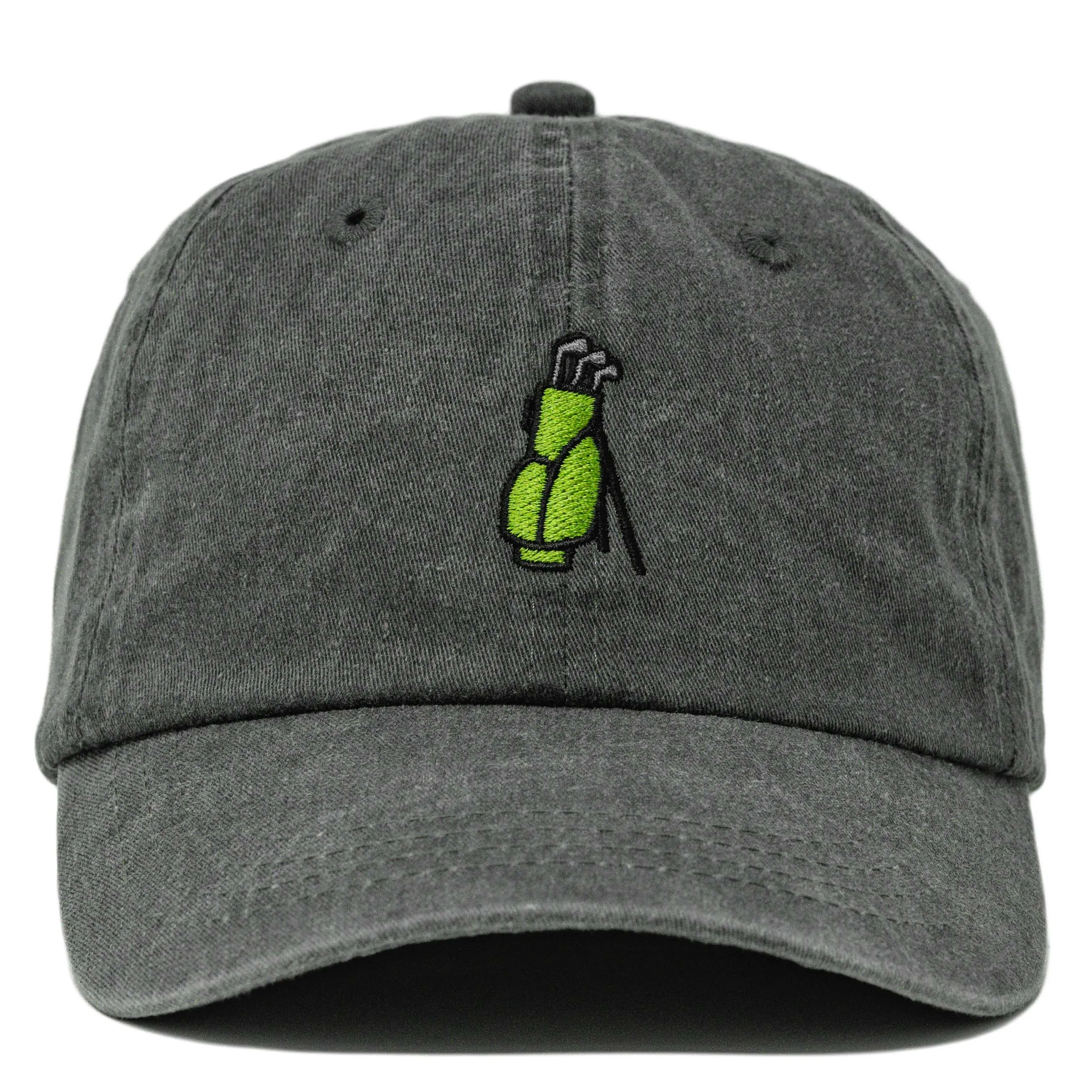 Golf Bag Embroidered Dad Hat