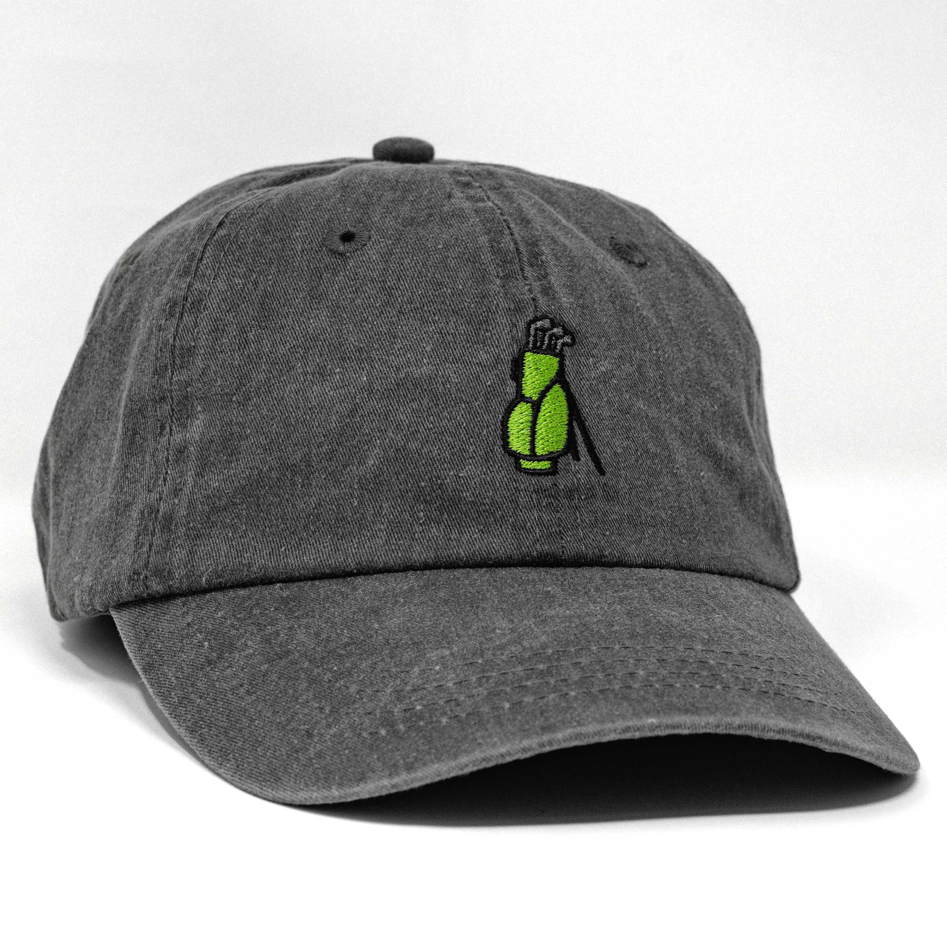 Golf Bag Embroidered Dad Hat