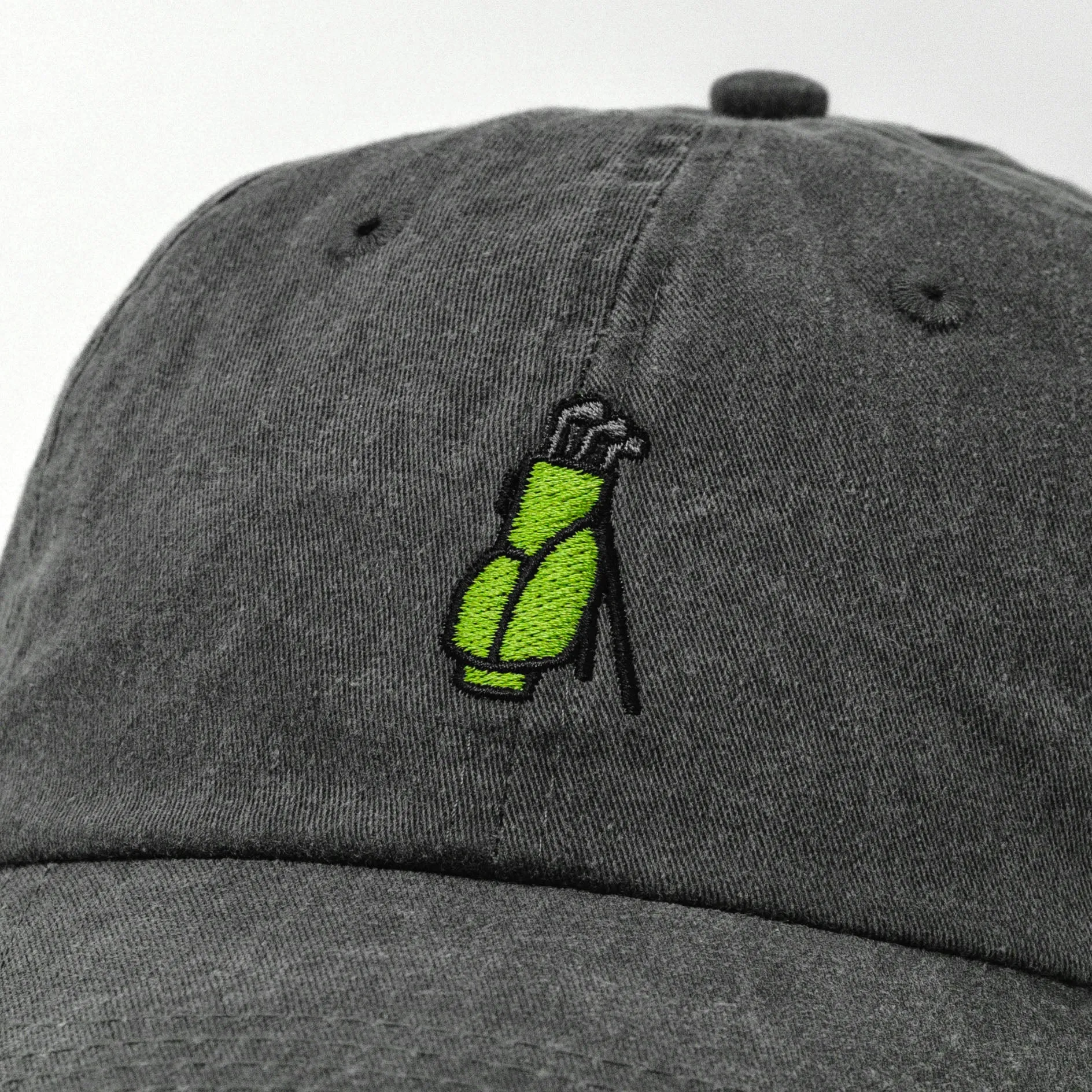 Golf Bag Embroidered Dad Hat