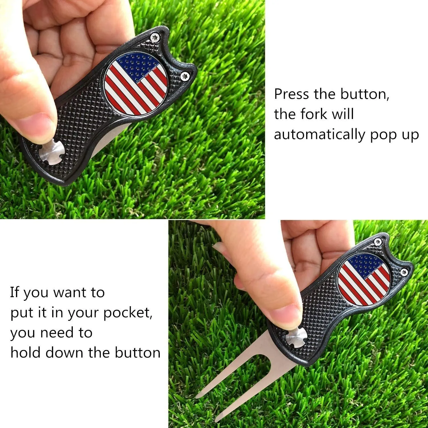 Golf Ball Liner Line Marker Alignment Kit For Men Gifts Set