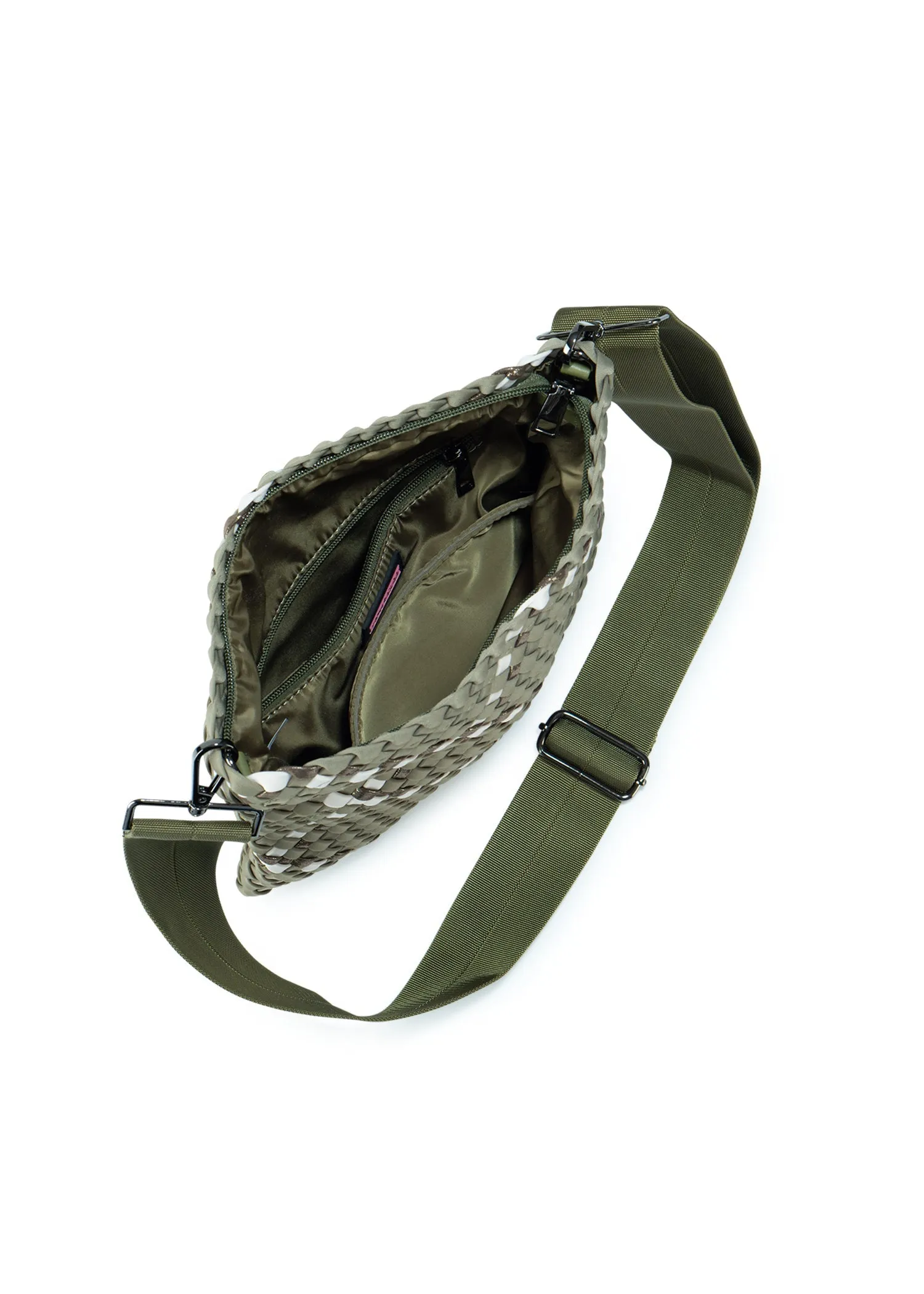 Haute Shore - Val Sage Convertible Woven Crossbody