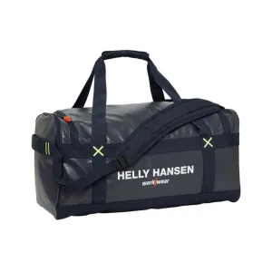 Helly Hansen Duffel Bag 79572 – 50L Water-Resistant, Padded & Adjustable Straps, Shoe Compartment, YKK Zippers, Travel & Work Gear Organizer