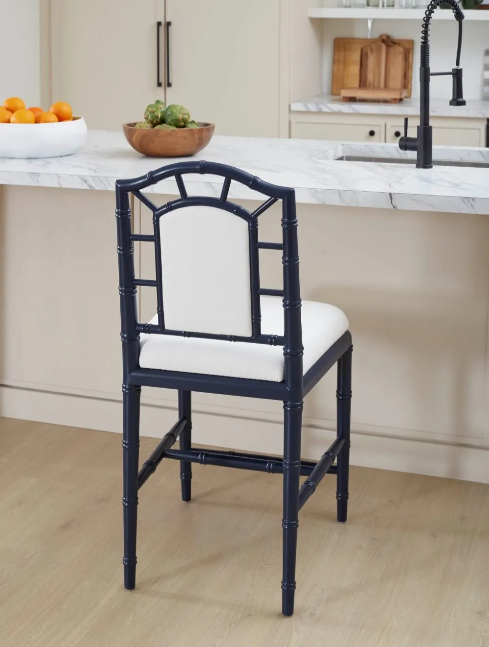 Highgrove Midnight Blue Counter Stool