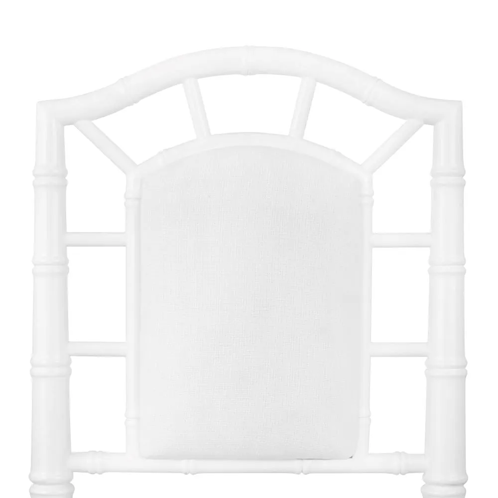 Highgrove White Counter Stool