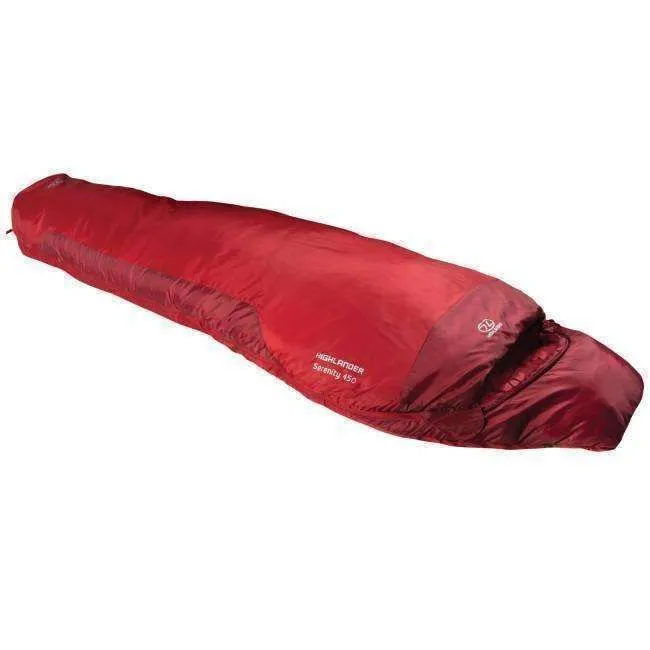 Highlander Serenity 450 Mummy Sleeping Bag