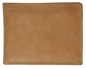 Hunter Leather Series Slim Trim Mens Bifold Wallet HU 1308