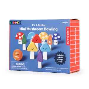 It's a Strike Mini Mushroom Bowling