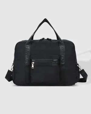 JENN NYLON TRAVEL BAG BLACK