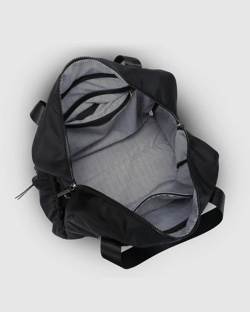 JENN NYLON TRAVEL BAG BLACK