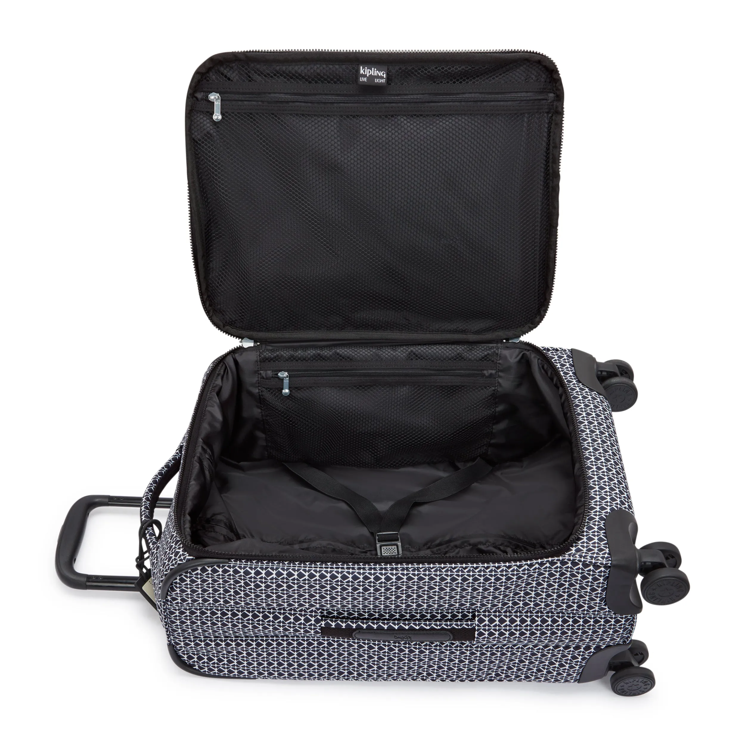 Kipling New Youri Spin S Signature Print Small Cabin Spinner C2I7916-DD2