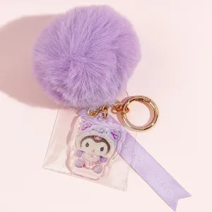 Kuromi Baby Bear Fur Charm