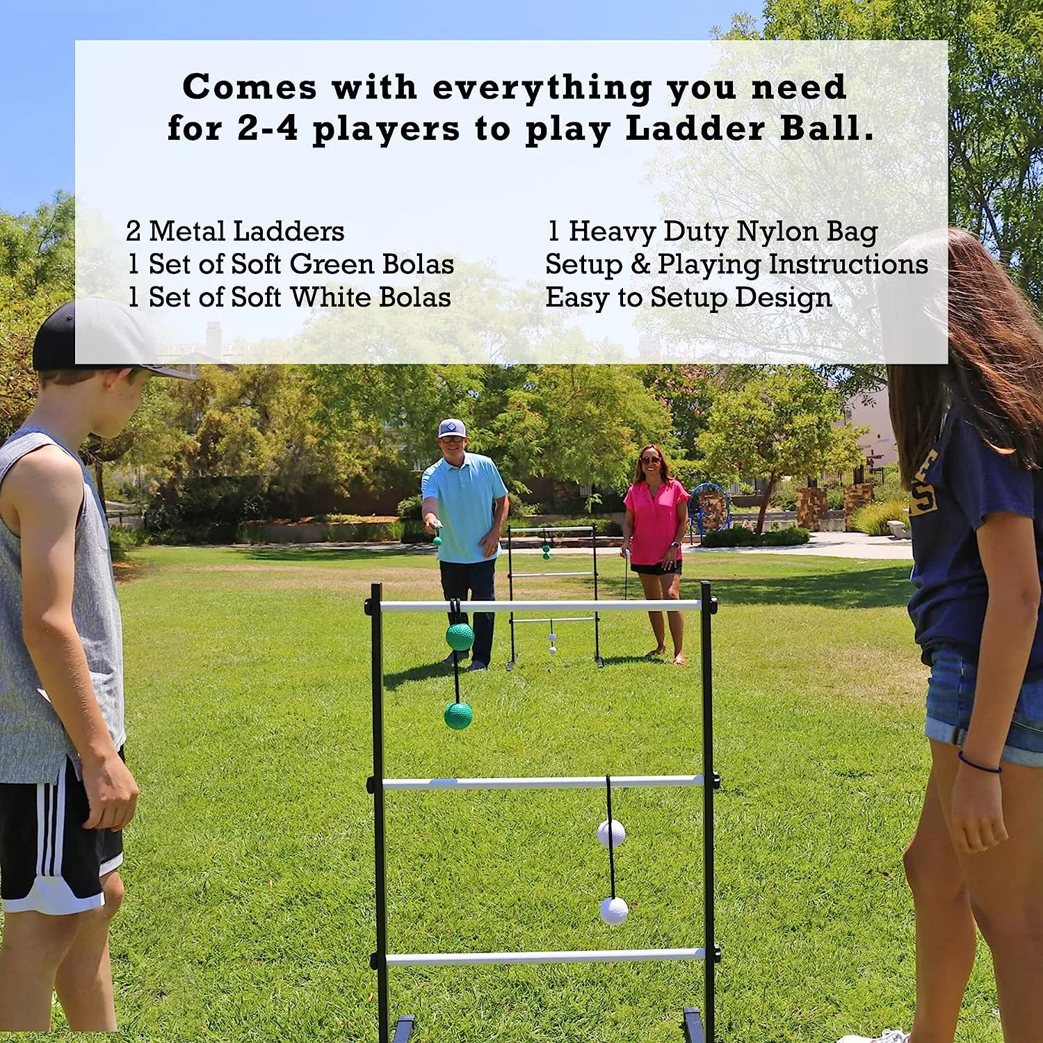 Ladder Golf Extreme Metal Edition