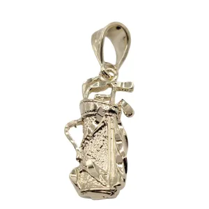 Large Golf Bag And Clubs Charm