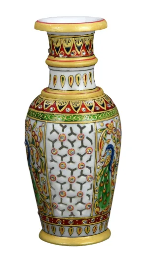 Lavish Touch Zara Marble Vase