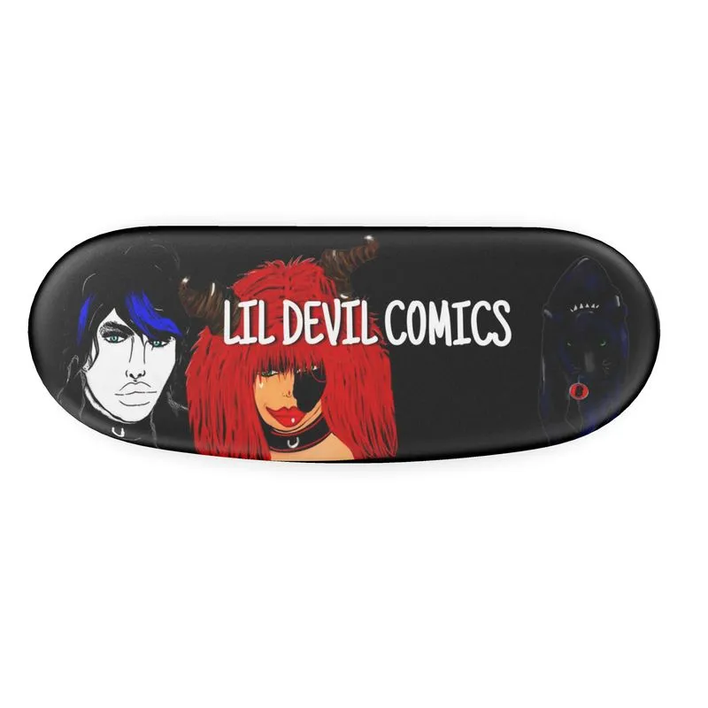 LIL DEVIL COMICS HARD GLASSES CASE