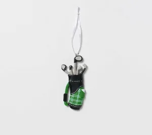 Little Blue House Christmas Ornament Golf Bag