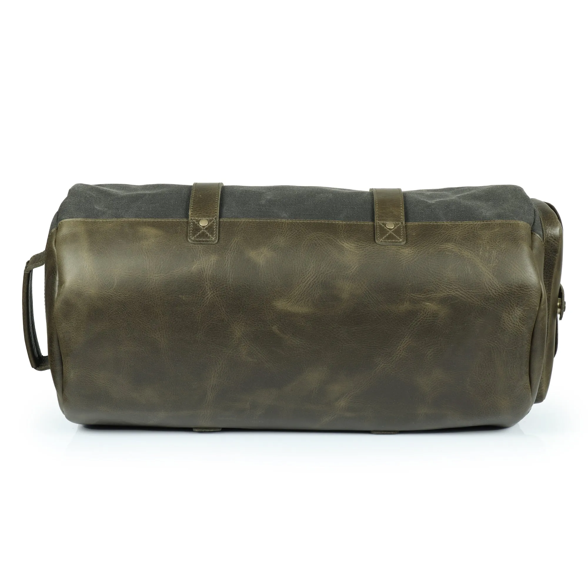 Londo Canvas Duffel Bag - Vintage Retro Travel Bag Overnight Weekender Bag Carry-On Luggage Bag with Adjustable Shoulder Strap & Interior Pocket - Stylish Gym Bag for Men & Women