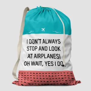 Look at Airplanes - Laundry Bag