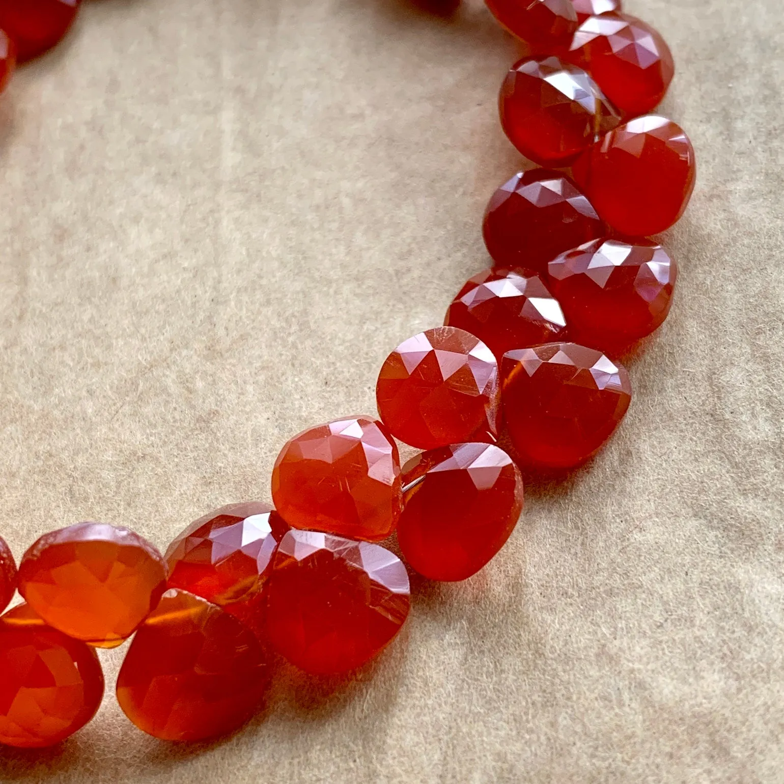 Lovely Carnelian Briolettes