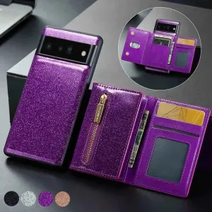 Magnetic Card Holder Protective Case Phone Case Leather Case