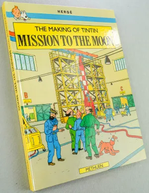 Making of Tintin: Mission to the Moon 1989 Methuen 1st Edition UK Herge Rare EO
