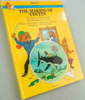 Making of Tintin: Secret Unicorn/RR Treasure 1994 Methuen 3rd UK Edition Herge EO