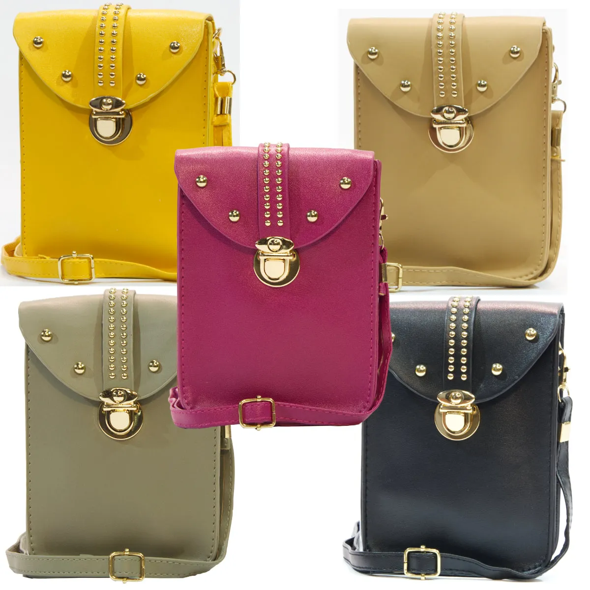 Marcie Crossbody Bag - Mustard