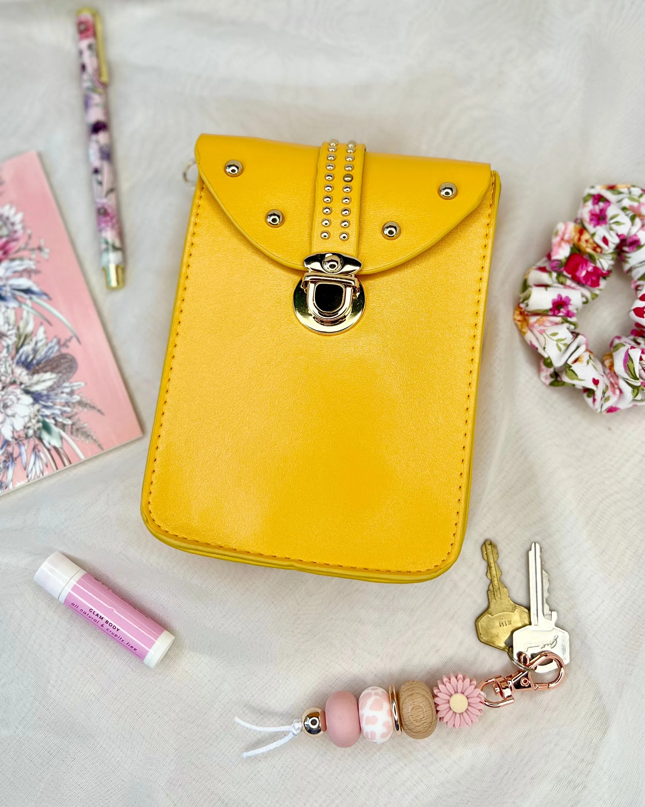 Marcie Crossbody Bag - Mustard