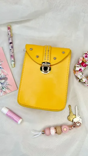 Marcie Crossbody Bag - Mustard
