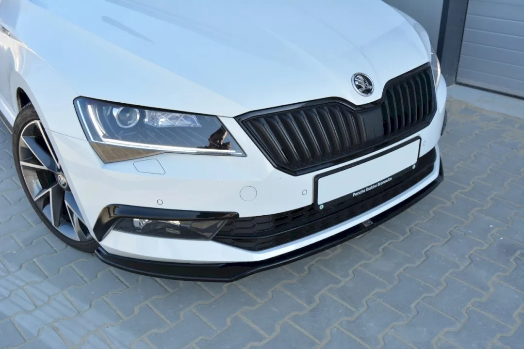 Maxton Design - FRONT SPLITTER V.2 SKODA SUPERB III