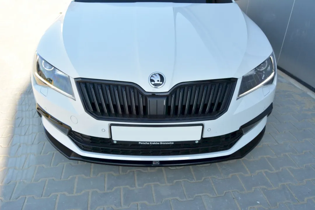Maxton Design - FRONT SPLITTER V.2 SKODA SUPERB III