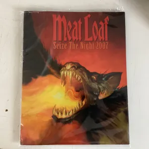 MEAT LOAF = SEIZE THE NIGHT 2007 (TOUR PROGRAM) (USED)