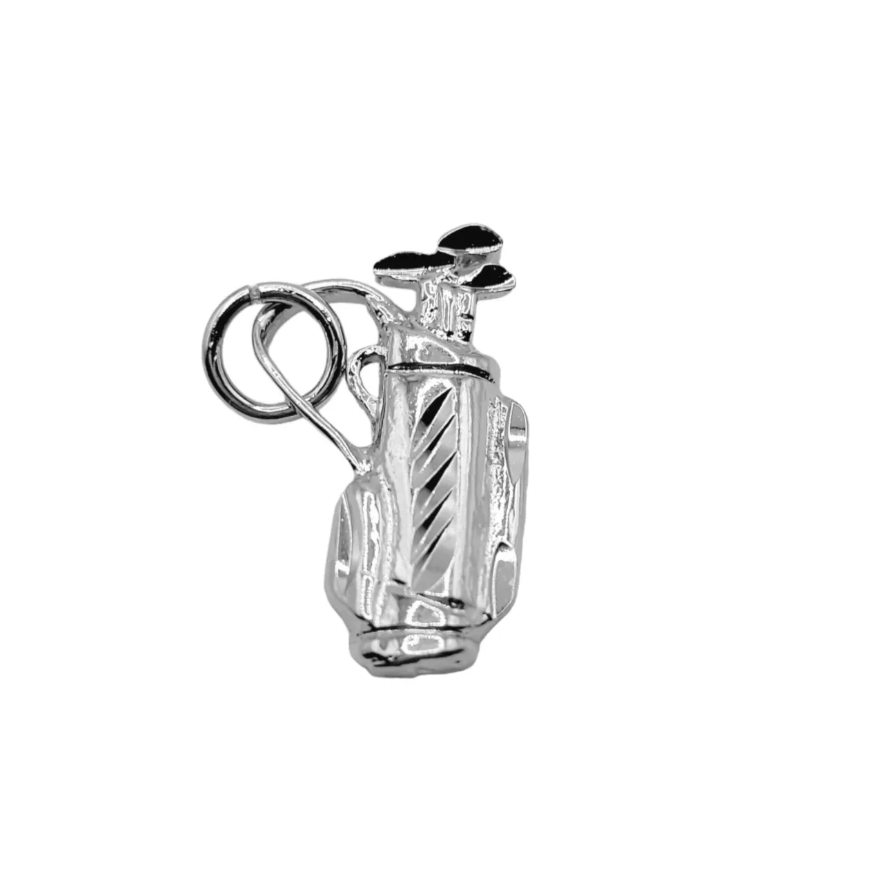 Medium Golf Bag And Clubs Charm