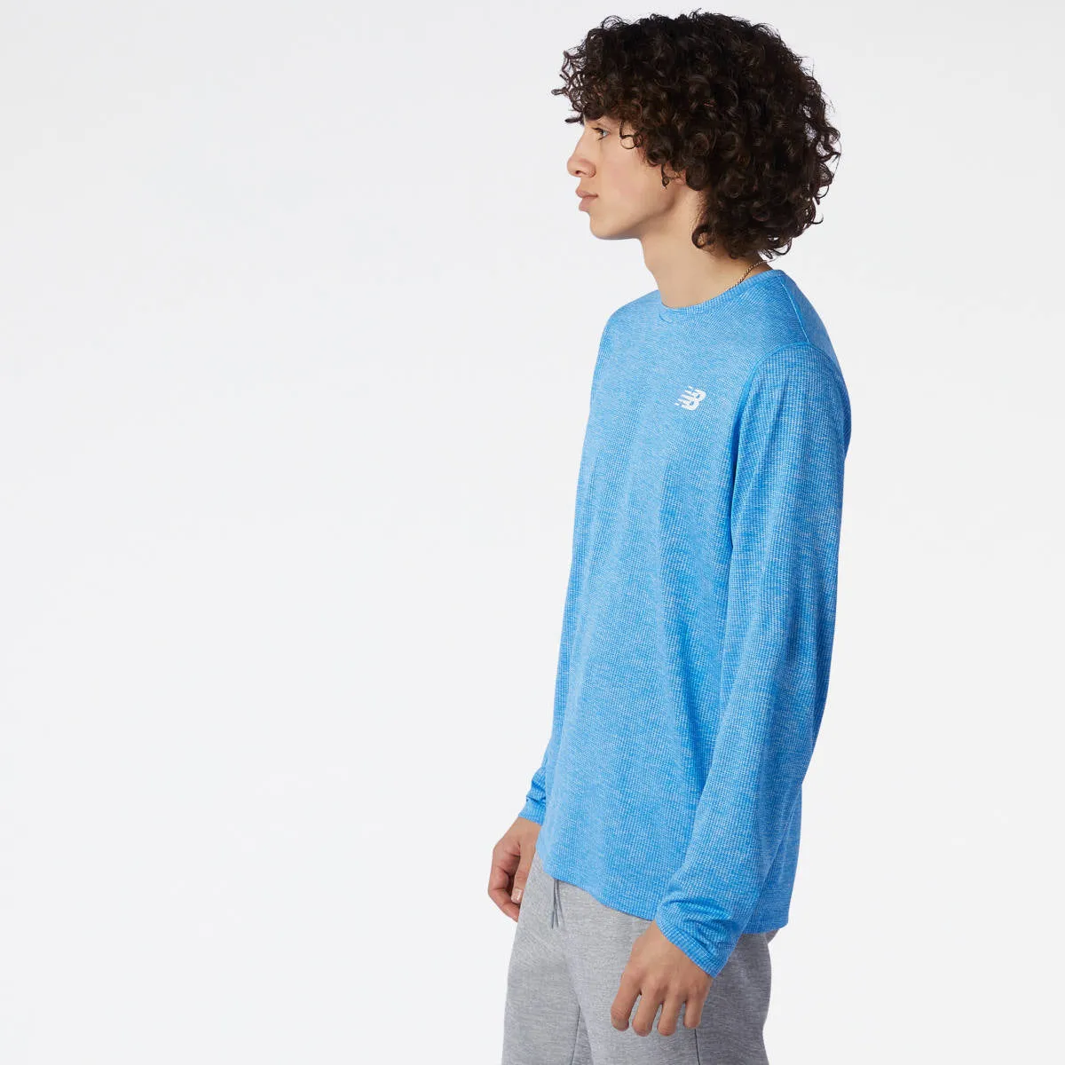 Men's New Balance Tenacity Long Sleeve Tee - MT13096-HLU