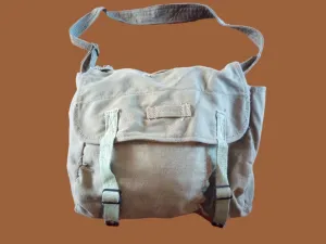 MILITARY SHOULDER BAG WITH ADJUSTABLE STRAP COMBAT DAY PACK SATCHEL BOOK BAG