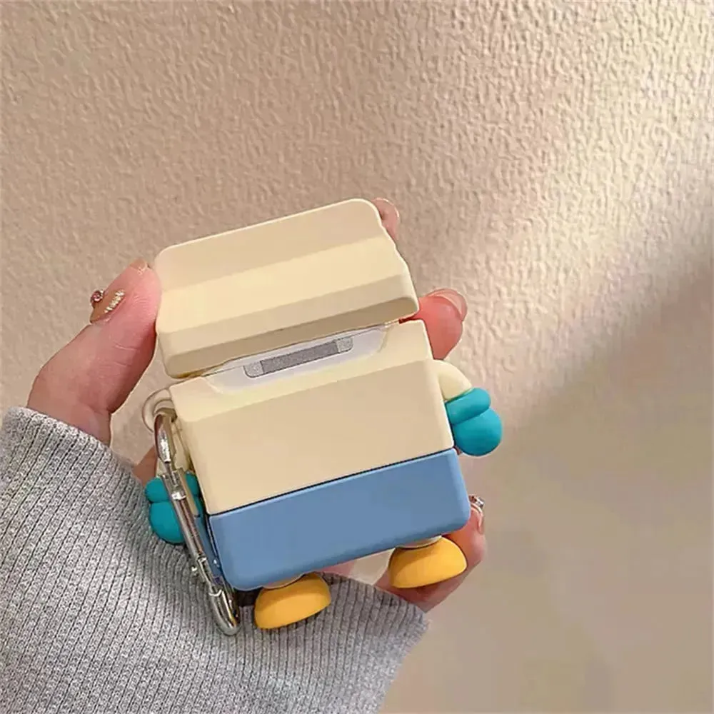 Milk Box Robot Case (For Airpods)