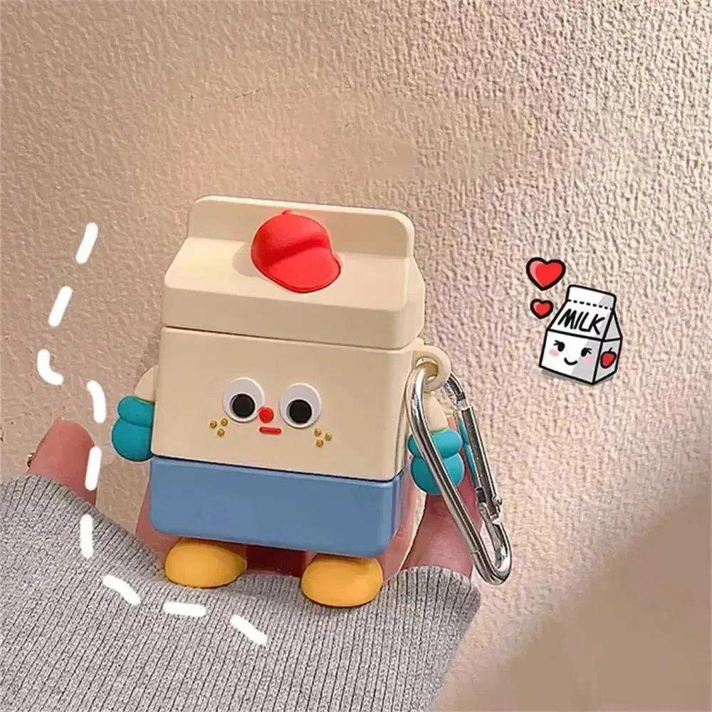 Milk Box Robot Case (For Airpods)