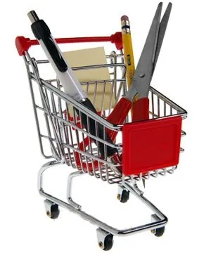 Mini Cart Shaped Card Holder