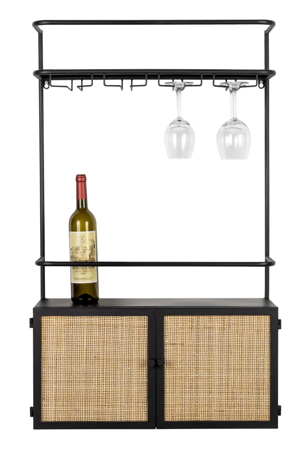Modern Wall Wine Shelf | DF Guuji