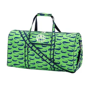 Monogrammed Boys Travel Duffel Bag
