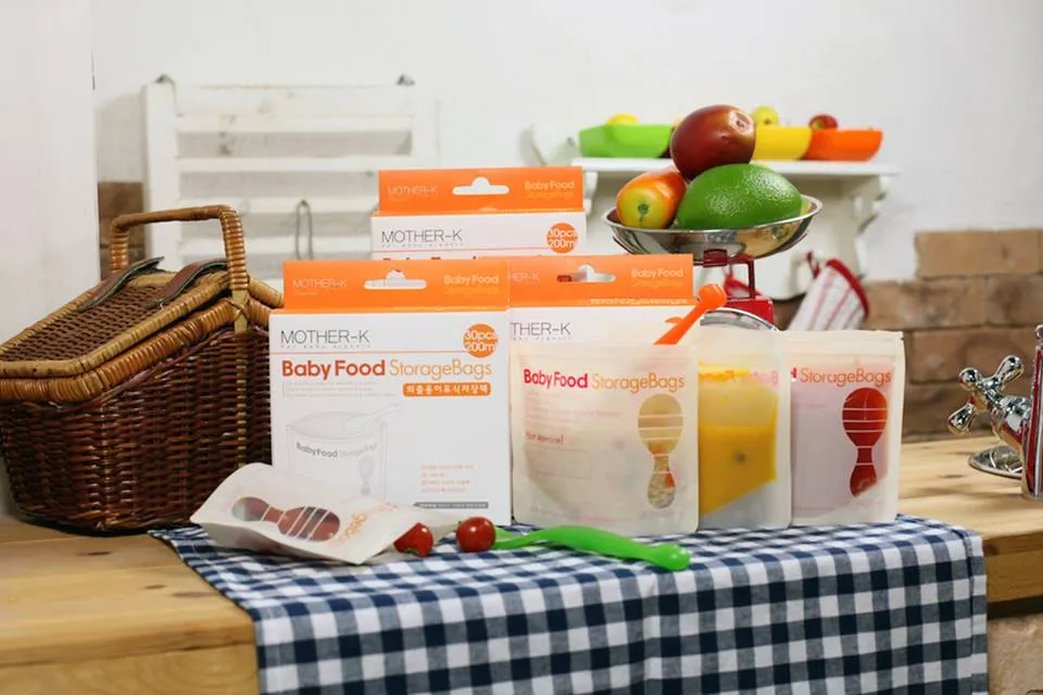 Mother-K Baby Food Storage Bag - 30 pcs
