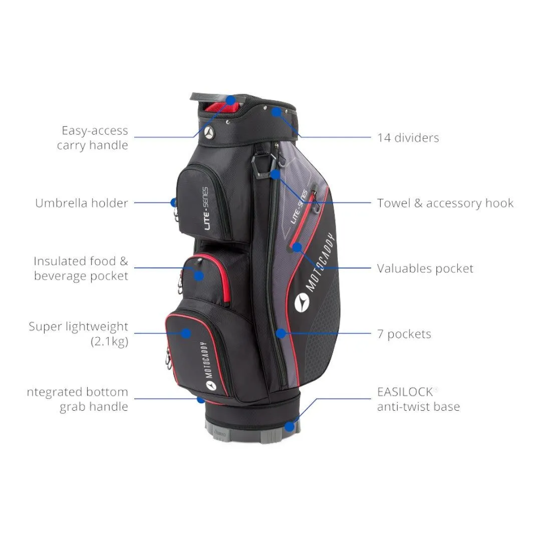 Motocaddy 2024 Lite Series Golf Cart Bag