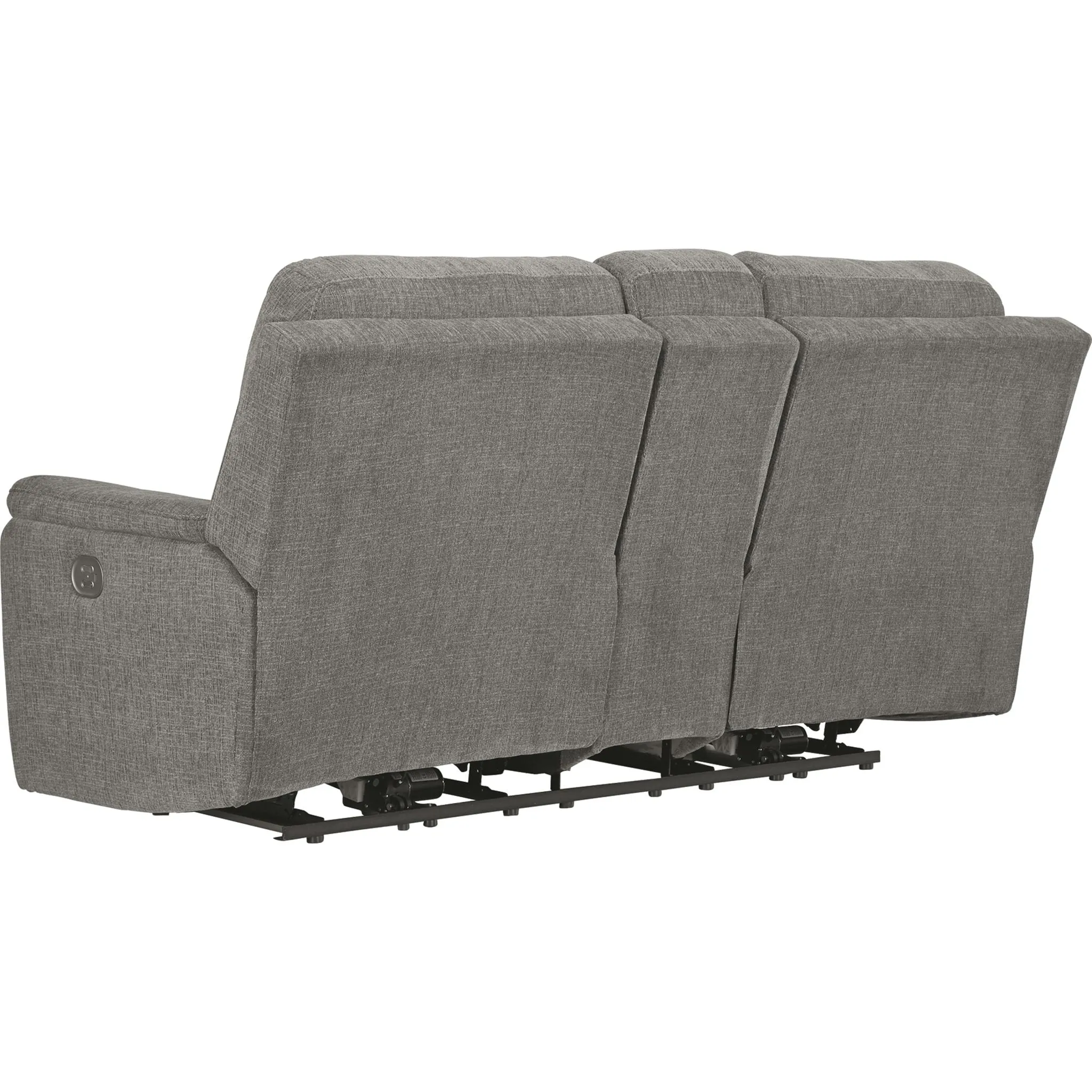 Mouttrie Power Reclining Loveseat with Console/ADJ HDRST