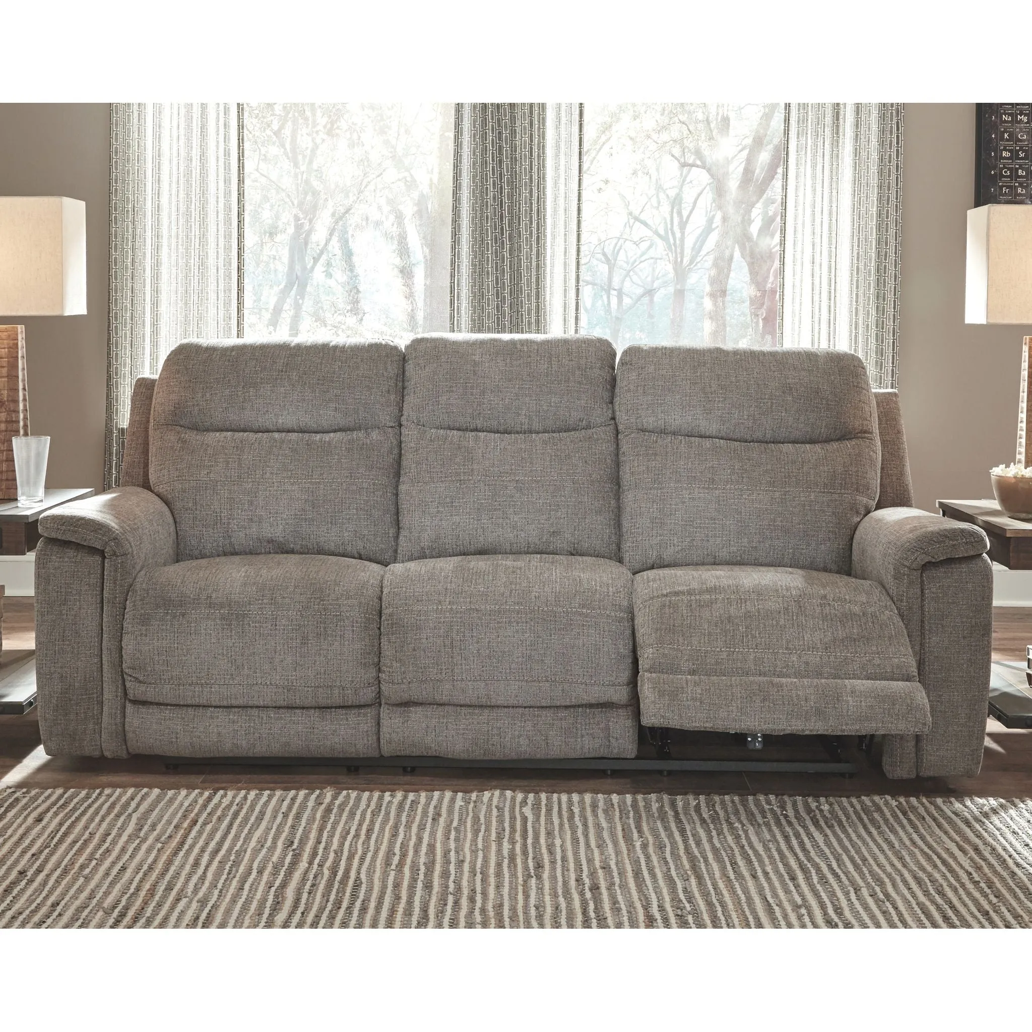 Mouttrie Power Reclining Sofa with Adjustable Headrest