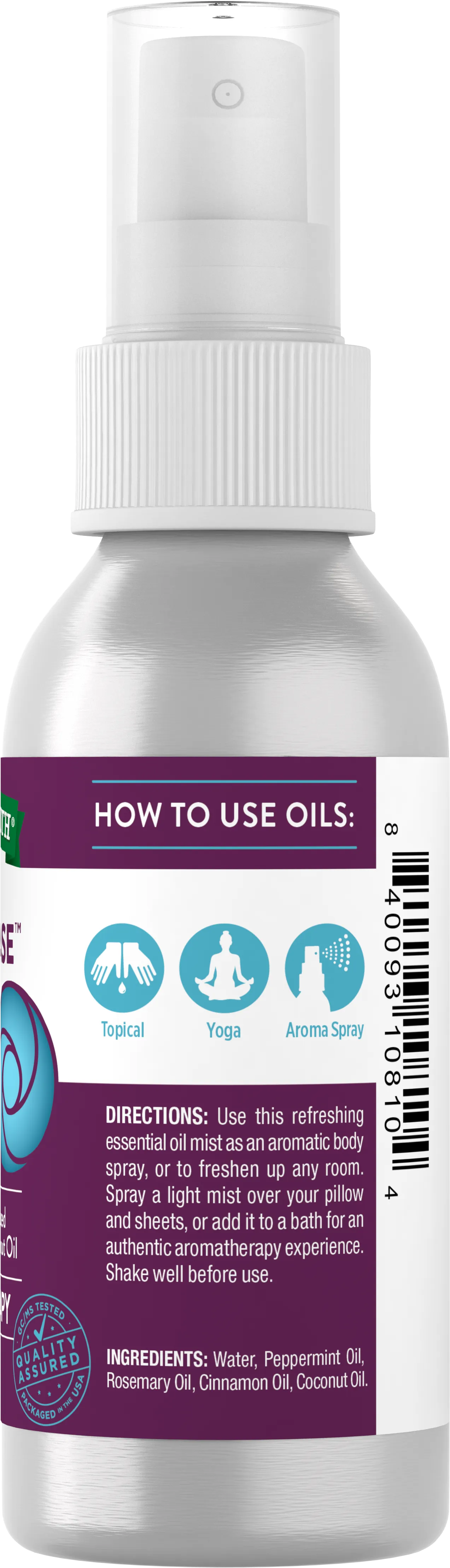 Muscle Ease Essential Oil Mist Spray
